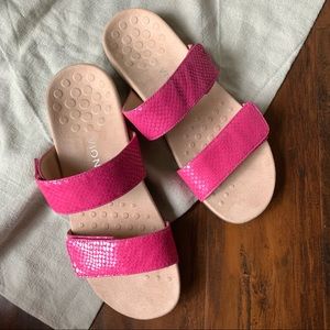 Vionic Pink Randi Slide Sandal size 10